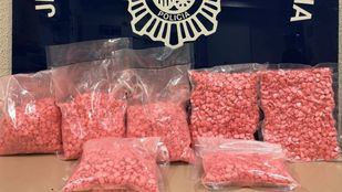 Detenido con 20.000 pastillas de éxtasis rosa en la estación sur de Méndez Álvaro