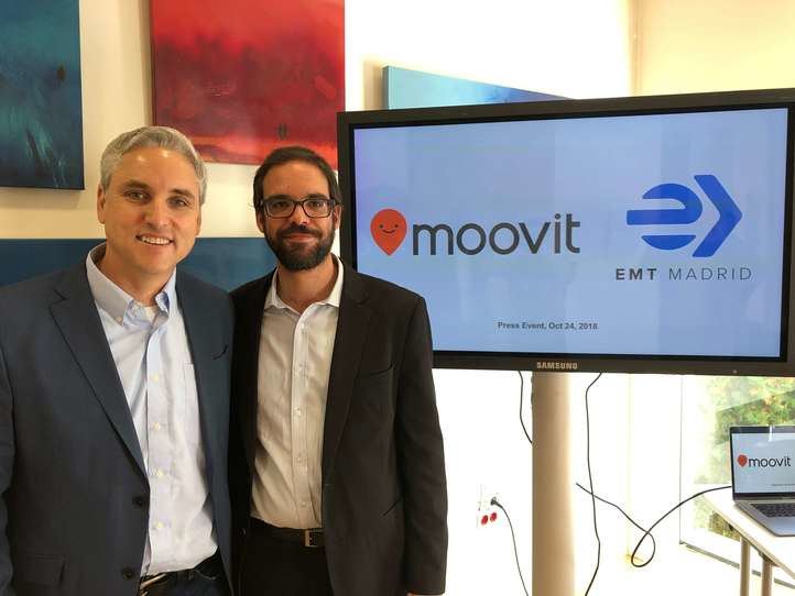 La EMT utilizará el Big Data de Moovit para mejorar el transporte público.