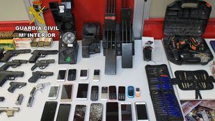 Desarticulada una organización dedicada al asalto de casas de apuestas y estancos