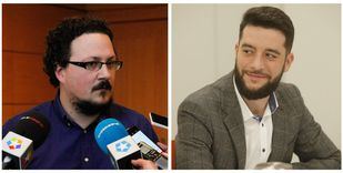 Los portavoces de Unidas Podemos y Ciudadanos en la Asamblea de Madrid, esta tarde en Onda Madrid