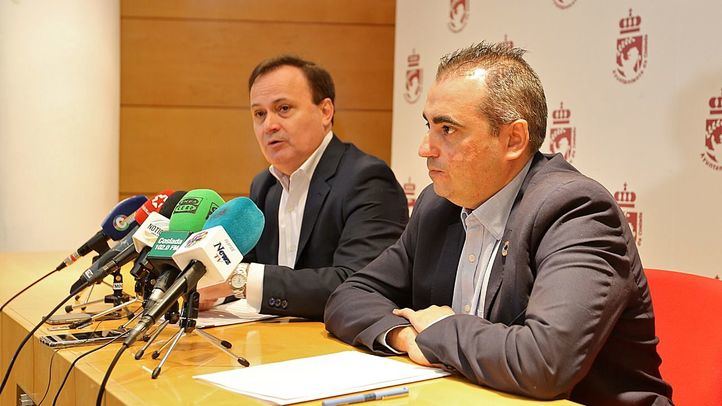 Rueda de prensa de los alcaldes de Coslada y San Fernando de Henares por el cierre de la estación Hospital del Henares.