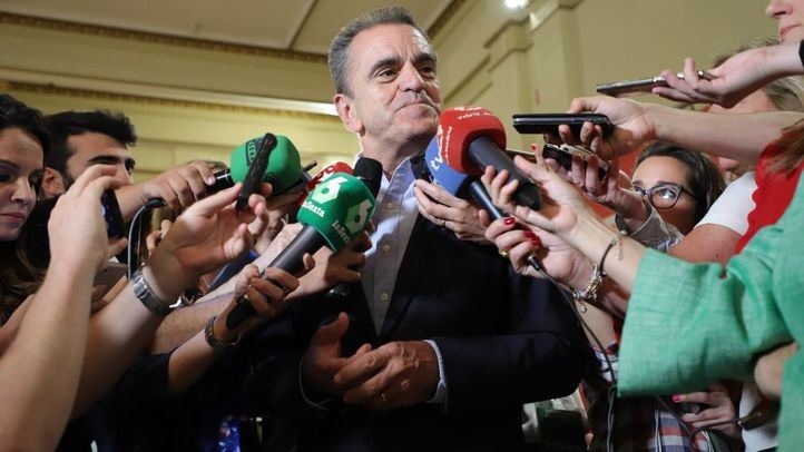 El secretario general del PSOE-M, José Manuel Franco.