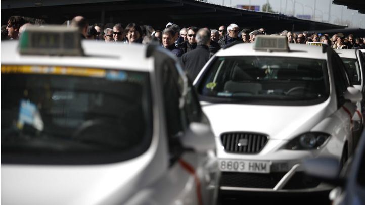 Huelga del taxi en 2019