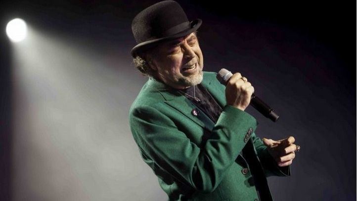 Joaquín Sabina durante un concierto