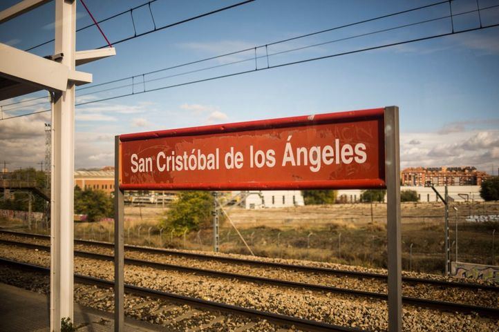 Paradas de Cercanías de la Linea C-3. Estación de San Cristobal de Los Ángeles.