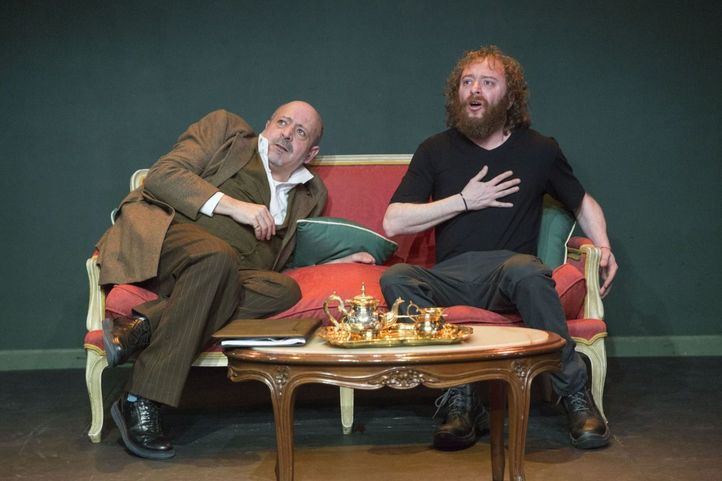 Manuel Tallafé y Antonio Meléndez Peso en El crimen del Lara.