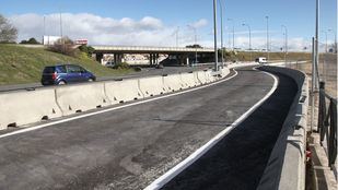 Alcobendas estrena un nuevo acceso a la A-1 para descongestionar la zona