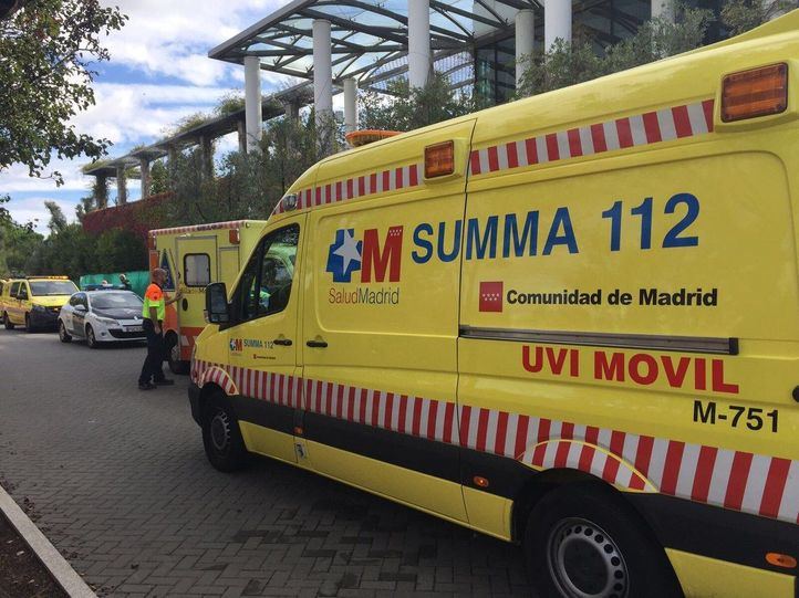 Pelea a navajazos en la central del Summa 112