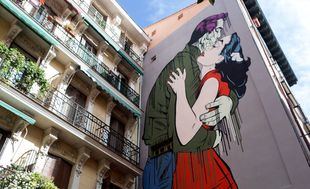 Nuevos murales en las calles de Madrid