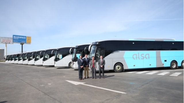 Nueva flota de Alsa para la concesión Madrid-Guadalajara.