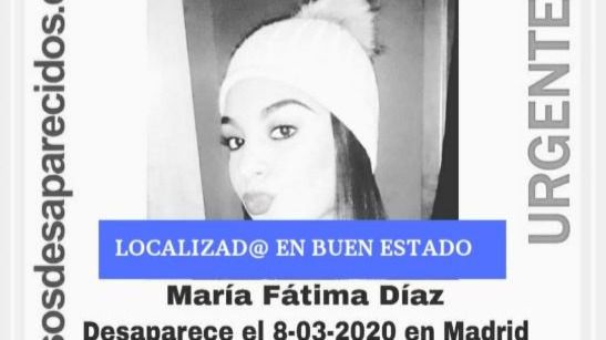 Localizada en buen estado una de las menores desaparecidas tras fugarse de casa