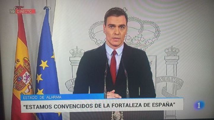 Comparecencia de Pedro Sánchez