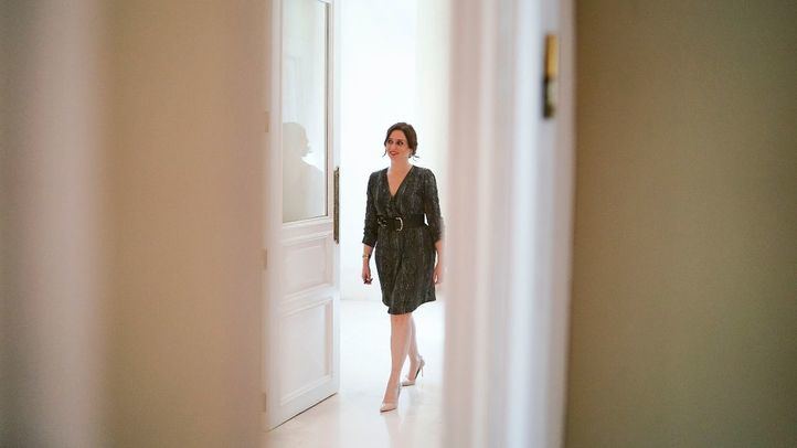La presidenta de la Comunidad, Isabel Díaz Ayuso
