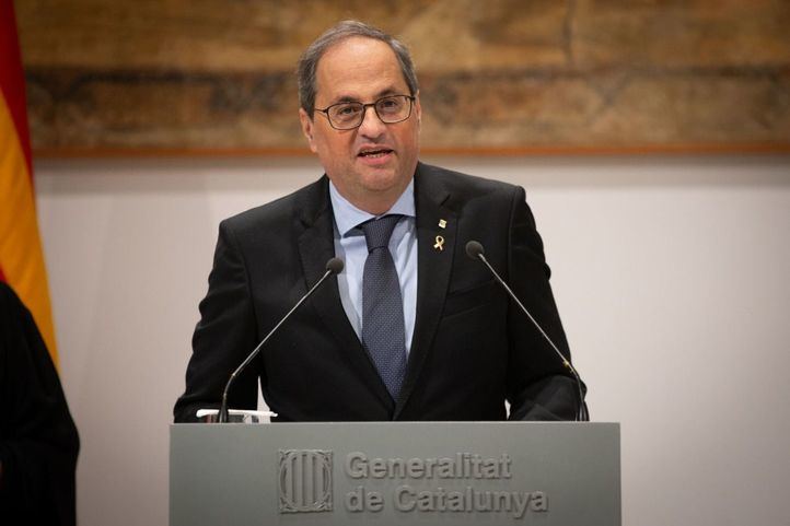 Quim Torra se suma a la lista de políticos con Covid-19