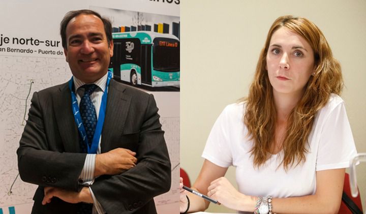 Borja Carabante y Mar Espinar