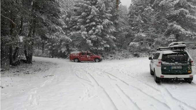 Los montsñeros fueron encontrados en el paraje Arroyo Cerrado de Cotos.