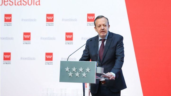 Alberto Reyero, consejero de Políticas Sociales, Familias, Igualdad y Natalidad de la Comunidad.