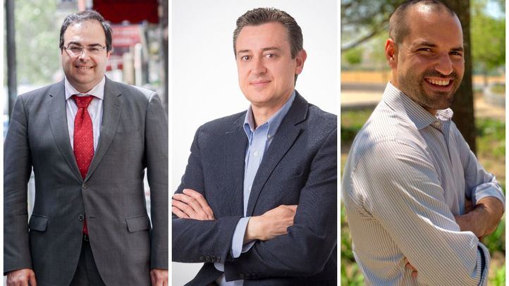 Santiago Llorente Gutiérrez, Francisco Javier Martínez Mayor y José Luis Álvarez Ustarroz