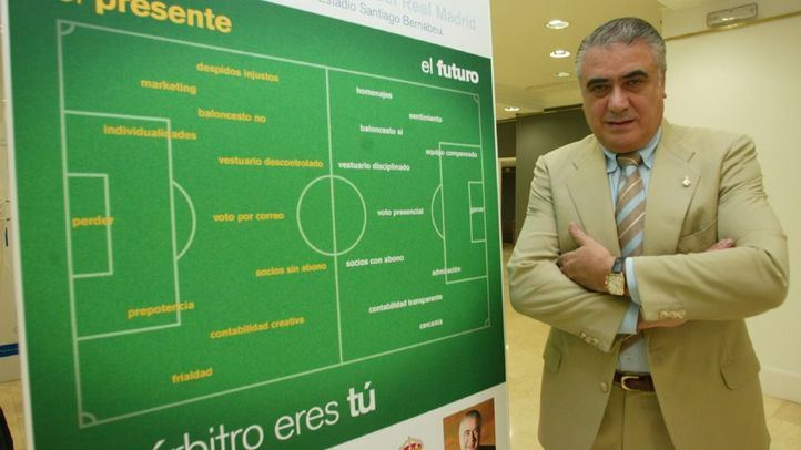 Lorenzo Sanz, expresidente del Real Madrid