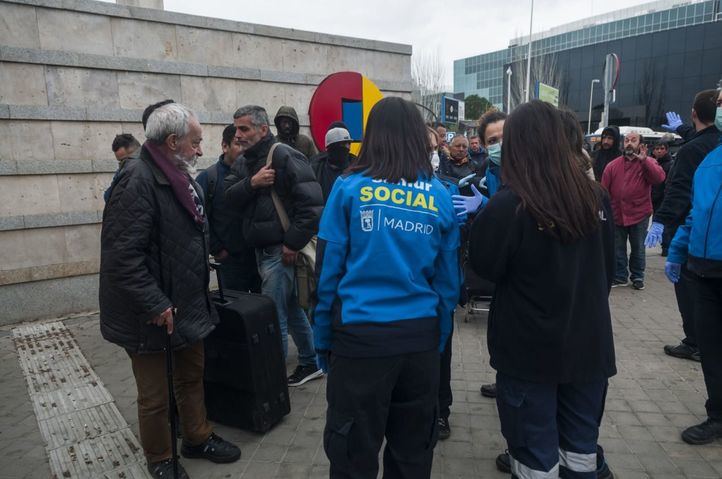 Madrid ampliará el albergue para hombres sin hogar en Ifema
