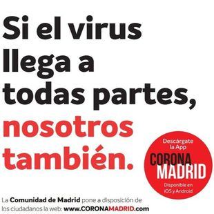 La Comunidad lanza la app Coronamadrid para descongestionar el teléfono de afectados