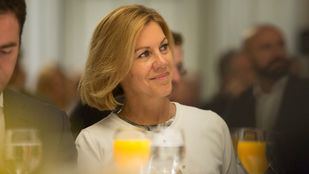 María Dolores de Cospedal y su marido, en casa con Covid-19