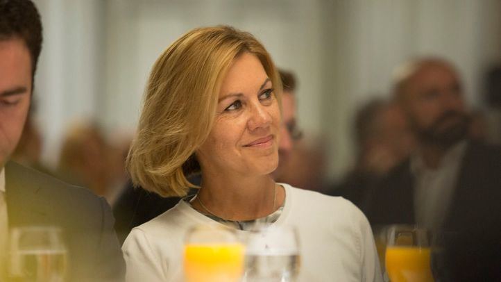 María Dolores de Cospedal y su marido, en casa con coronavirus