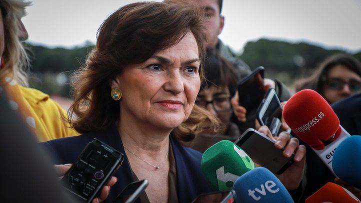 Carmen Calvo da positivo en coronavirus