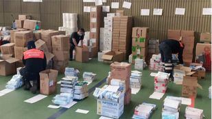 Así gestiona Madrid las donaciones para hacer frente al coronavirus