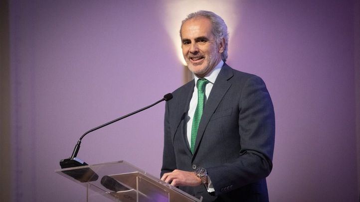 El consejero de Sanidad de la Comunidad de Madrid, Enrique Ruiz Escudero.