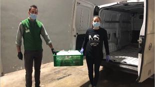 Mercadona reactiva la donación de productos de primera necesidad al comedor social 'Manos de ayuda social'