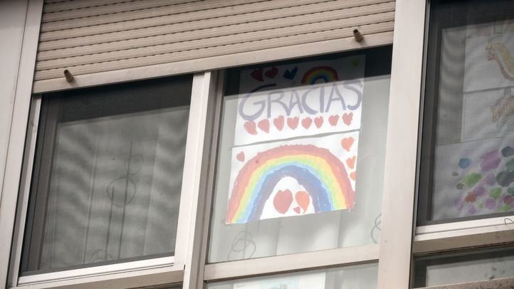 Dibujo en una ventana