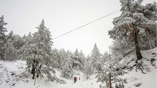 Alerta amarilla por nieve este martes por la mañana en toda la región