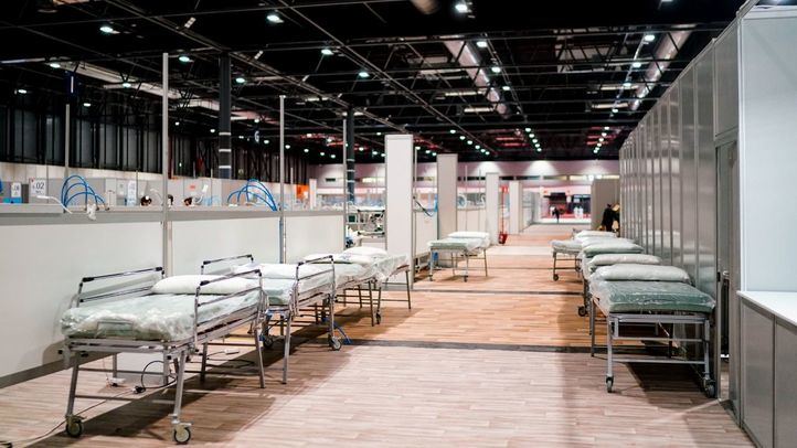 Ifema suma 1.242 pacientes ingresados y 469 altas