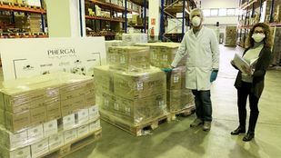 Phergal Laboratorios dona más de 25.000 productos de higiene al hospital de Ifema