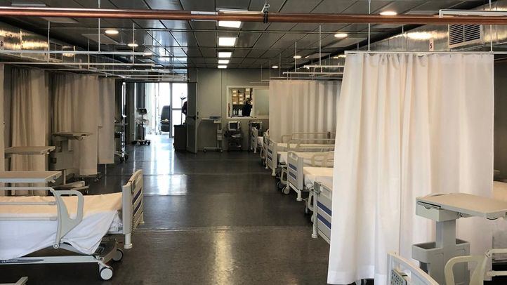 Sanitas instala dos hospitales de campaña junto a La Zarzuela y La Moraleja