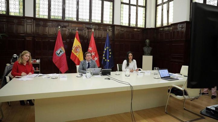 Reunión telemática de la Junta de Gobierno.