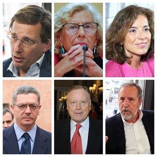 Almeida, Carmena, Botella, Gallardón, Álvarez del Manzano y Barranco, esta tarde en Onda Madrid