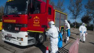 Aumenta un 57% el acceso de los bomberos a los domicilios de víctimas del COVID-19