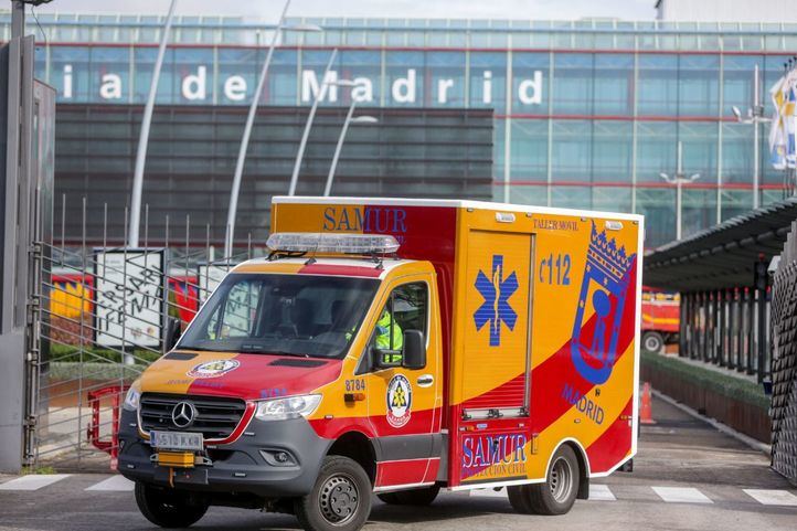 Una ambulancia del Samur.