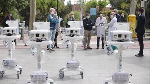 El Ayuntamiento entrega cinco nuevos respiradores al 12 de Octubre