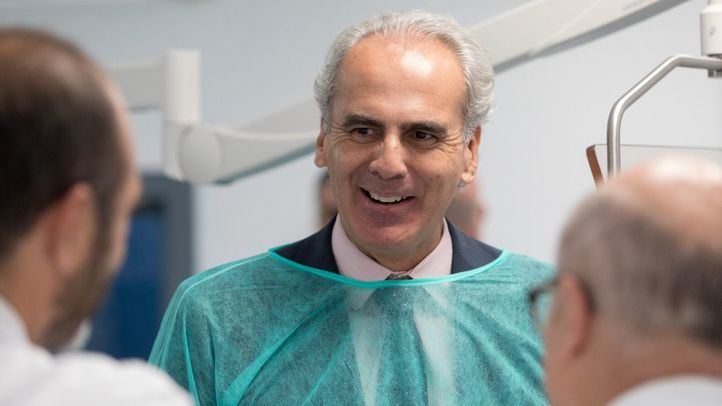 El consejero de Sanidad, Enrique Ruiz Escudero, esta tarde en Onda Madrid