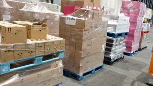 Mercadona, en colaboración con la UME, entrega productos básicos de higiene al Hospital de Campaña de Ifema