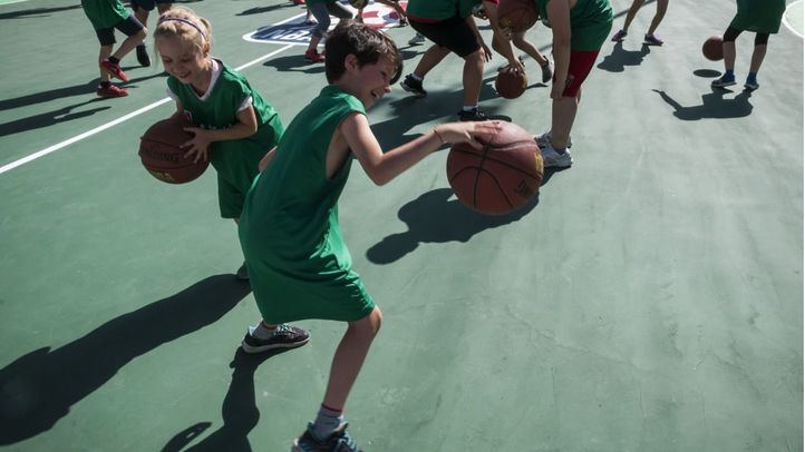Partido de baloncesto