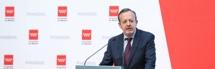 Alberto Reyero, consejero de Políticas Sociales, Familias, Igualdad y Natalidad de la Comunidad de Madrid
