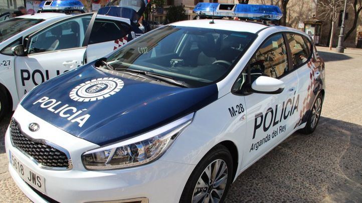 Coche de la Policía Local de Arganda del Rey.