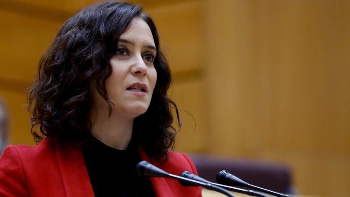 La presidenta de la Comunidad de Madrid, Isabel Díaz Ayuso.