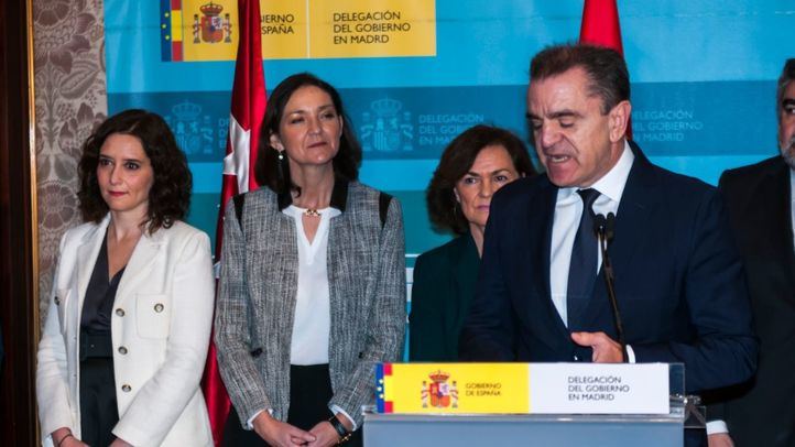 José Manuel Franco, en su toma de posesión como delegado del Gobierno en Madrid.