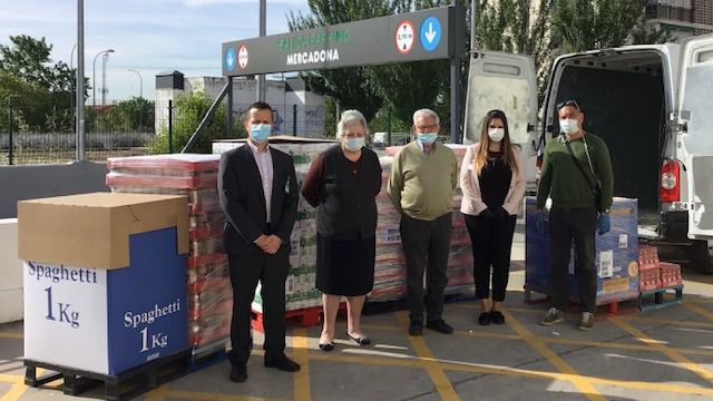 Mercadona dona 7.000 kilos de productos de primera necesidad a Cruz Roja de Pinto y al comedor parroquial Narazet de Humanes