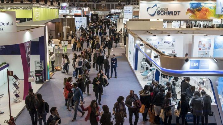 Imagen de la feria Expodental, que se desarrolla de forma anual en Ifema.